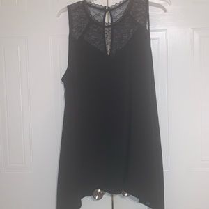 torrid black dressy top